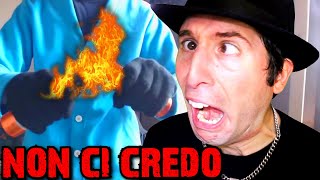 COME ACCENDERE IL FUOCO SENZA NIENTE  PARODIA REACTION [upl. by Ayel]