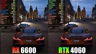 AMD RX 6600 vs RTX 4060 Horizion Forbidden West [upl. by Aiuqenehs]