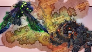 WoW Mount Farm World Tour — Warlords of Draenor [upl. by Alleuqram]