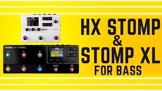 Line6 HX Stomp amp Stomp XL For Bass [upl. by Channa]