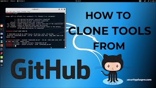 how to install tools from GitHub in kali Linux [upl. by Ainnos]