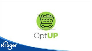 The OptUP App  Message From Kroger  Kroger [upl. by Loralee]