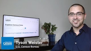 Getting Started with Your Search on datacensusgov [upl. by Nywled341]