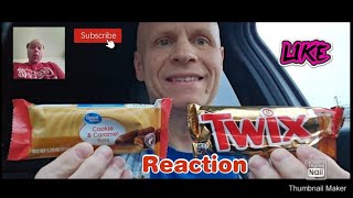 Reaction to Comparing Cookie Bars Twix VS Great Value Brand [upl. by Nodlew]