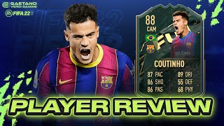 COUTINHO 88  Lohnt sich die SBC  FIFA 22 Player Review [upl. by Nic539]