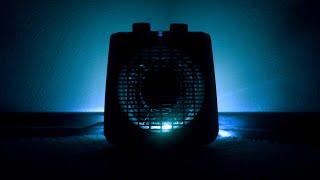 ASMR Fan Heater  Blue Ambiance  White Noise  Relaxing  Sleeping [upl. by Mcmaster326]