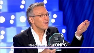 On nest pas couché  Laurent Ruquier récompensé au TVcheck Award [upl. by Galan]