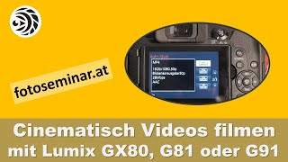 Cinematische Videos mit Lumix MFT Kameras filmen und mit DaVinci Resolve 18 schneiden [upl. by Nuhs923]