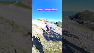 Blandine Lhirondel dans la Montée de la Croix de Chamrousse sur lUT4M Belledonne [upl. by Nesta]