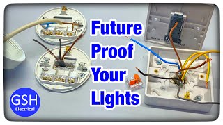 Future Proof Your Lights When Taking the Feed to the Switch  2 Plate Method [upl. by Scheider937]