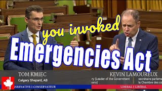 It was the current government that invoked the Emergencies Act [upl. by Melena583]