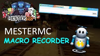 Macro Recorder MESTERMC hez v3 TUTORIAL 2018 64bit [upl. by Heintz]