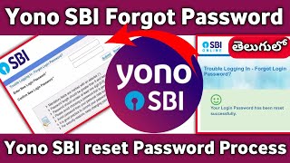 How to FORGOT RESET PASSWORD in YONO SBI TELUGU How to Change Yono SBI Password [upl. by Bedwell]