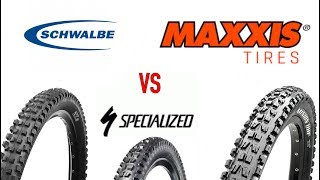 Best enduro mtb tires Maxxis vs Schwalbe vs Specialized [upl. by Reinaldos]