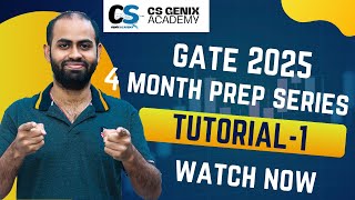 GATE 2025 Ultimate 4Month QA Prep Series TUTORIAL 1 [upl. by Surdna]