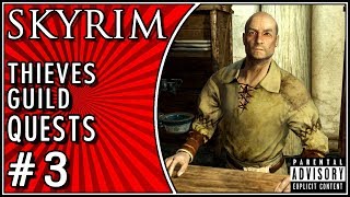 Dampened Spirits  Skyrim Quest Thieves Guild Questline 3 Gameplay [upl. by Ytsirk22]