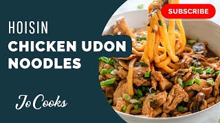 Hoisin Chicken Udon Noodles [upl. by Natale]