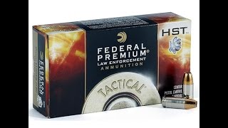 Federal HST 124 grain 9mm [upl. by Nnael391]