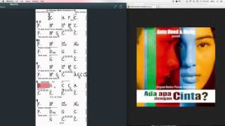 Ku Bahagia Chords at MyPartitur [upl. by Akcebar]