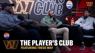 Talking Hang Time with Tress Way  The Players Club  Washington Commanders [upl. by Coit]