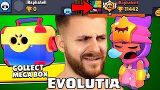 EVOLUTIA LUI IRAPHAHELL PE BRAWL STARS [upl. by Etnauj]