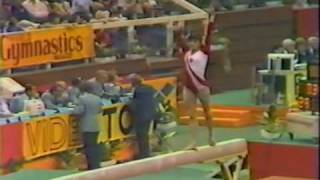 1st AA Natalia Yurchenko BB  1983 World Gymnastics Championships 9900 [upl. by Hudnut194]