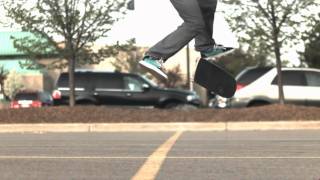 Skateology 360 flip 1000 fps slow motion [upl. by Eseer]