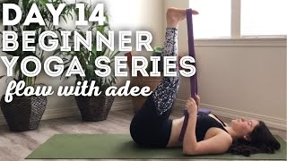 DAY 1430 Beginner Yoga Series  Hamstring Flexibilty [upl. by Ahsieker907]