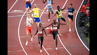 Tokyo 2020 Final 800m السباق النهائي [upl. by Guinevere421]