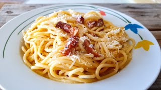 Kako se prave Špageti Carbonara  Savršen ručak [upl. by Winny803]