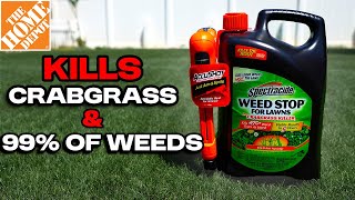 Home Depots MOST POWERFUL HERBICIDE that kills 99 of weeds [upl. by Fidelas6]