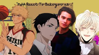 Mha react to Bakugou as “ “  Reaction Compilation  Gacha Mha [upl. by Darby815]