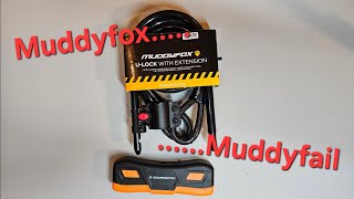 Muddyfox bike lock review locksport lockpicking security cycling [upl. by Pacian]