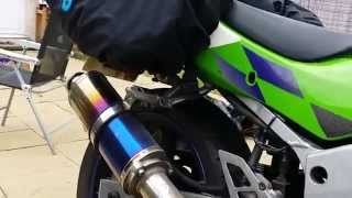 Kawasaki ninja 600 1997 sound [upl. by Gae]