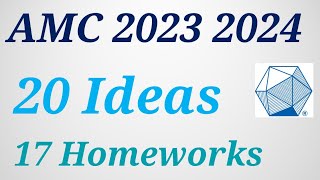 AMC 2023 2024 12A 12B 10A 10B Solutions Problems American Mathematics Competitions Tutor Preparation [upl. by Evars936]