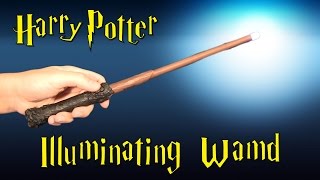 Harry Potter Wand with Illuminating Tip HD Review [upl. by Nylkaj27]