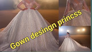 Lettas Beautiful princss gown desingn for women girls princessdress lehenga [upl. by Eelarak]