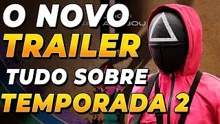 SAIU O NOVO TRAILER TUDO SOBRE A SEGUNDA TEMPORADA DE ROUND 6 [upl. by Milks]