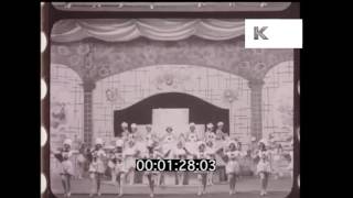 1920s London Palladium Dancers Perform HD From 35mm Film [upl. by Dorcia]