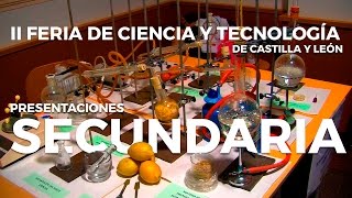 Concurso alumnos de secundaria II Feria de la Ciencia y Tecnología de Castilla y León [upl. by Oneladgam]