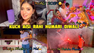 Finally Diwali P Mummy Aa Gayi🥹❤️ Papa Ne Diwali P Puja Kiya😇 vlog65 [upl. by Chap]