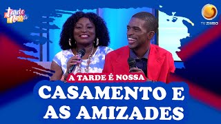 Língua afiada com Florinda Miranda e Sipata Bandeira  A tarde é nossa TV ZIMBO [upl. by Ornas]