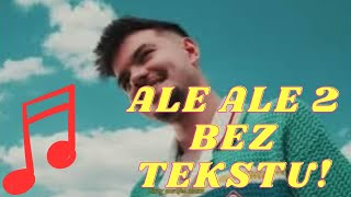 PALION  ALE ALE 2 ale BEZ TEKSTU Wersja Karaoke [upl. by Acnaiv]