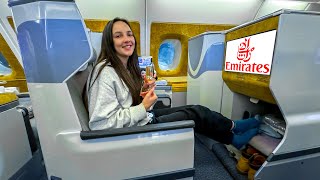 Is Emirates A380 Business Class Worth It Full Review [upl. by Nimajaneb]