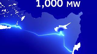 The Great Sea Interconnector project Interconnecting Greece Cyprus and Israel [upl. by Lehmann]