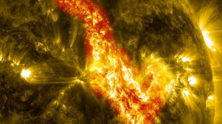 NASA  Canyon of Fire on the Sun [upl. by Ecyle]