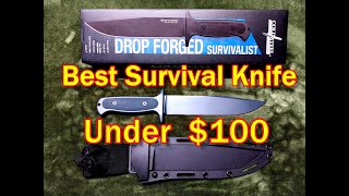 Cold Steel Drop Forged Survivalist Knife 2021 [upl. by Chrisman]