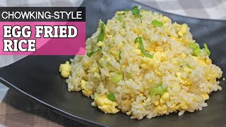 CHOWKING STYLE EGG FRIED RICE  HUNGRY MOM COOKING [upl. by Doowrehs]