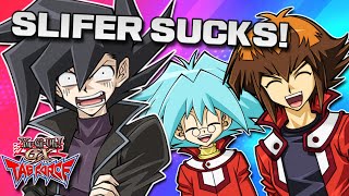 Slifer Slacker Chazz  YuGiOh GX Tag Force Abridged 13 [upl. by Fairman830]