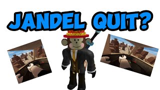 Jandel Quit Dusty Trip  Roblox a dusty trip [upl. by Aneertak757]